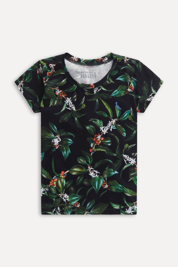 Camiseta Bb Estampa Cafe