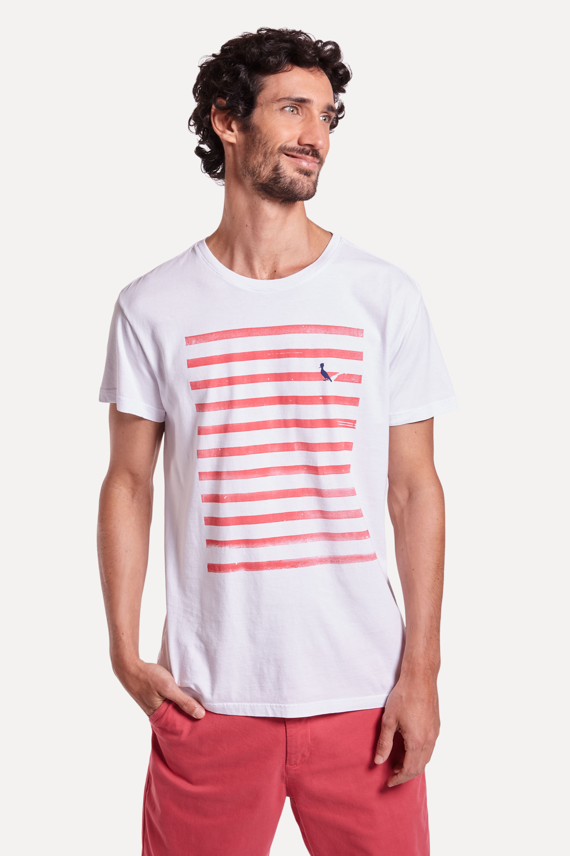 Camiseta Estampada Faixa 6