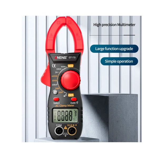 Encontraproduto.com.br - Alicate Amperímetro Digital Aneng ST170 - AC2846
