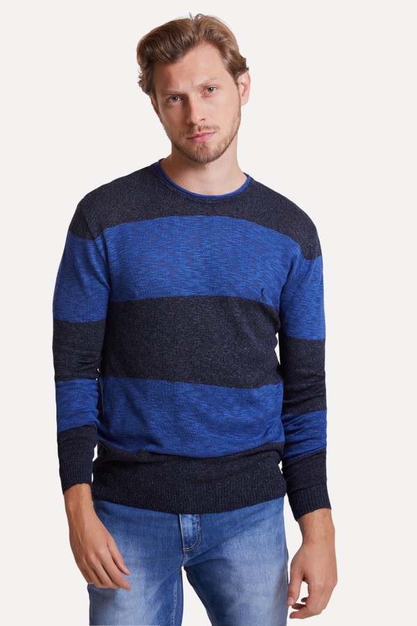 Encontraproduto.com.br - Tricot Listra Flame