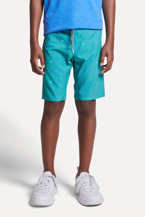 Encontraproduto.com.br - Boardshort Mini Estampado Barra