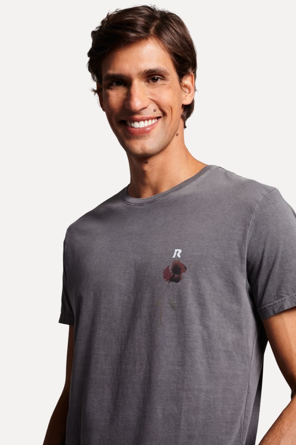 Encontraproduto.com.br - Camiseta Estampada Tulipa Peito