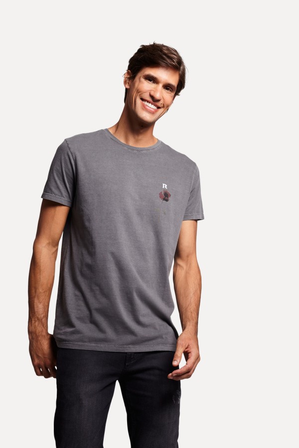 Encontraproduto.com.br - Camiseta Estampada Tulipa Peito