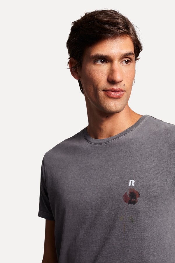 Encontraproduto.com.br - Camiseta Estampada Tulipa Peito