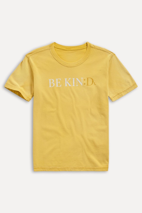 Camiseta Mini Estampa Df Be Nice Be Kind