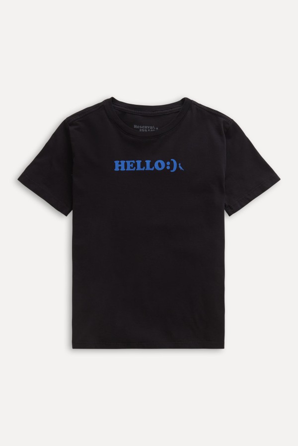 Encontraproduto.com.br - Camiseta Mini Estampada Hello
