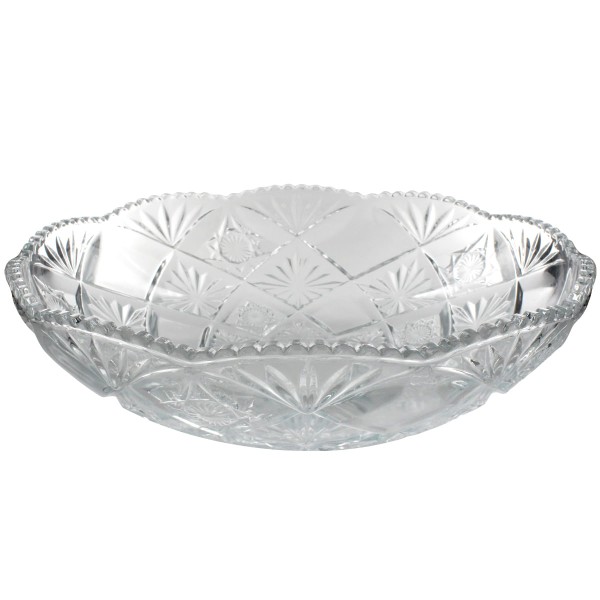 Saladeira Larous 28x7cm em Vidro Freecom