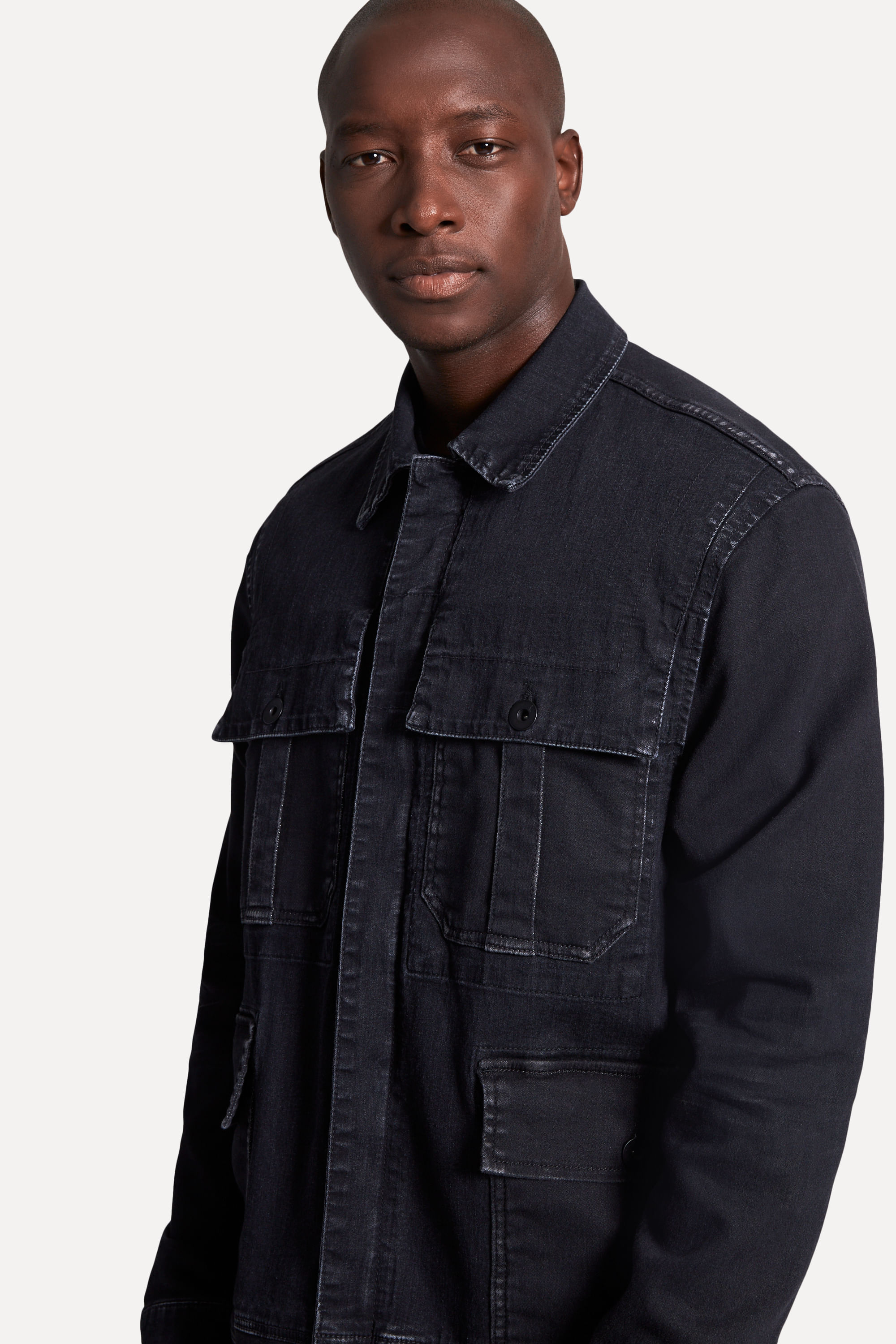 Encontraproduto.com.br - Jaqueta Jeans Moletom Jagger