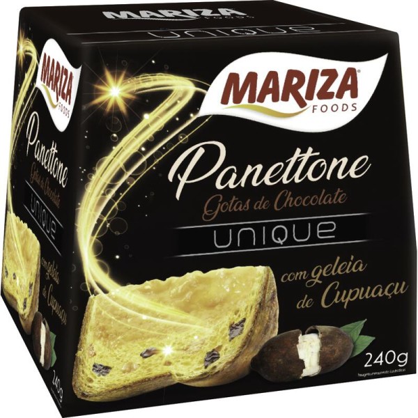 Encontraproduto.com.br - Panettone Mariza Geleia de cupuaçu Caixeta com 240g
