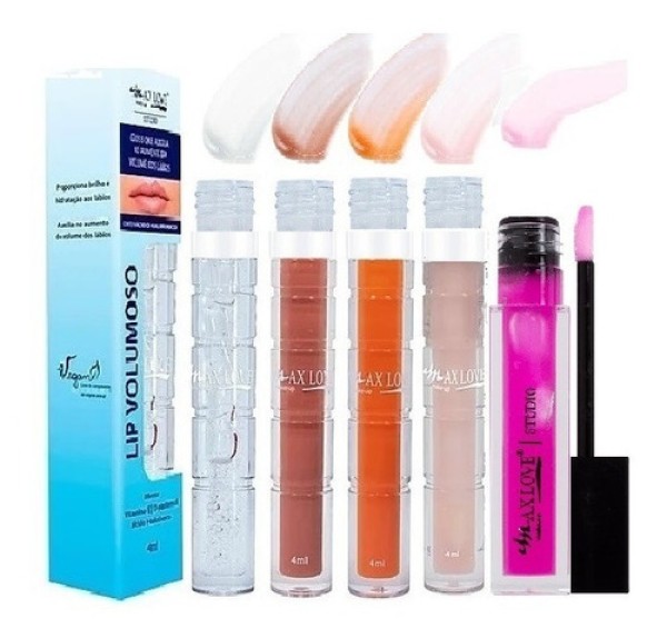 16 Lip Glossaumenta Volume Dos Lábios Atacado Revenda