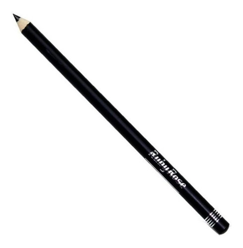Encontraproduto.com.br - Lápis de Olhos Ruby Rose Hb091 Preto com Apontador