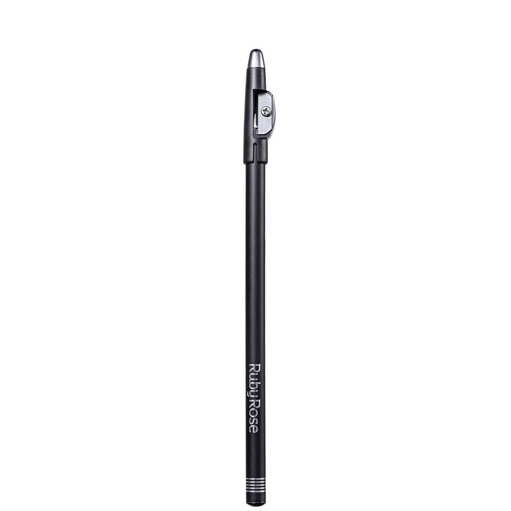Encontraproduto.com.br - Lápis de Olhos Ruby Rose Hb091 Preto com Apontador