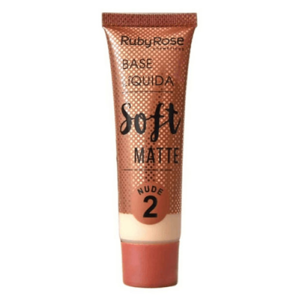 Encontraproduto.com.br - Base Líquida Ruby Rose Soft Matte Hb8050 Nude 2