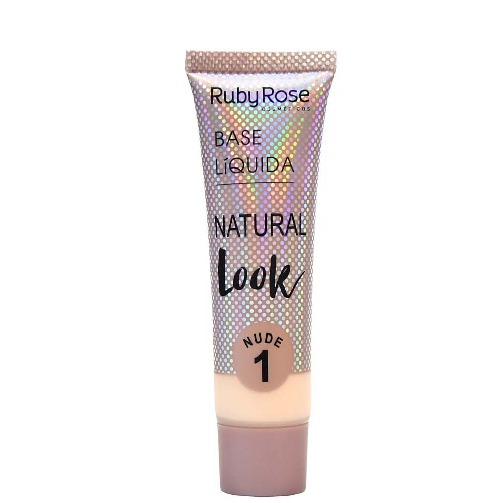 Base Líquida Ruby Rose Natural Look Hb8051 Nude 1