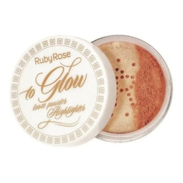 Encontraproduto.com.br - Pó Iluminador Ruby Rose To Glow Fancy 2