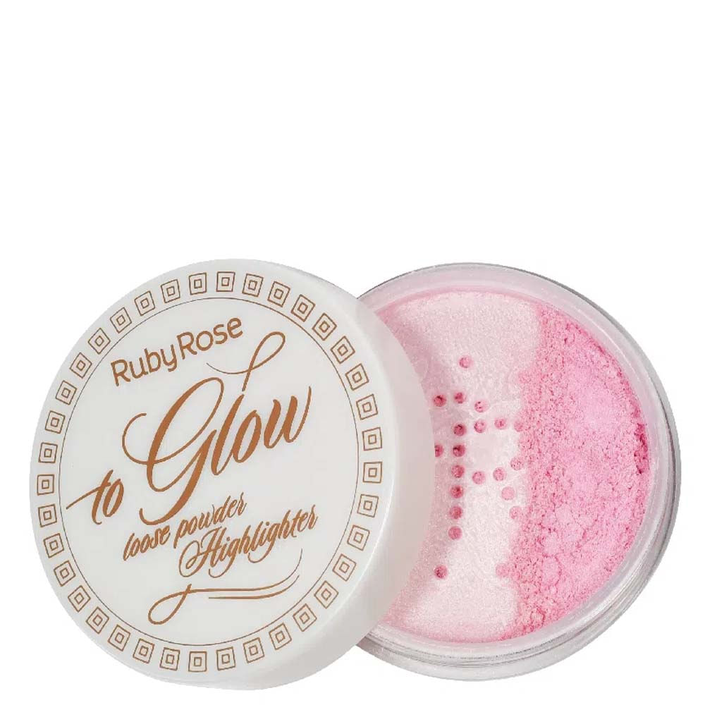 Encontraproduto.com.br - Pó Iluminador Ruby Rose To Glow Fancy 2