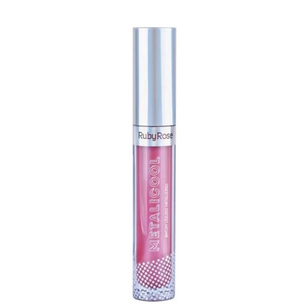 Encontraproduto.com.br - Batom Líquido Ruby Rose Metalicool Hb8219 Cor 202