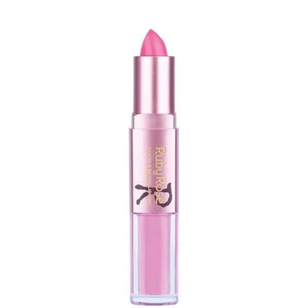 Encontraproduto.com.br - Batom Duo Matte Ruby Rose Hb8606 Cor 357