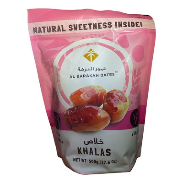 Encontraproduto.com.br - Tâmaras Khalas Secas Al Barakah Dates 500g