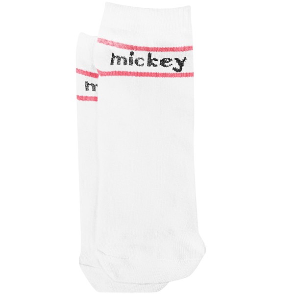 Encontraproduto.com.br - Meia Mickey Branca - Disney