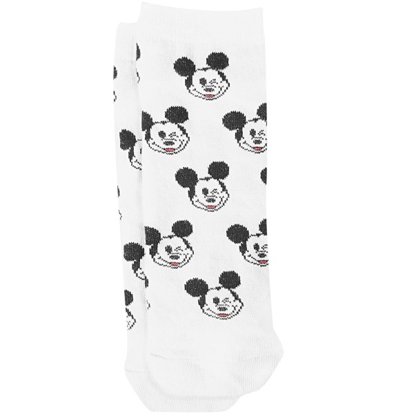 Encontraproduto.com.br - Meia Mickey Branca - Disney