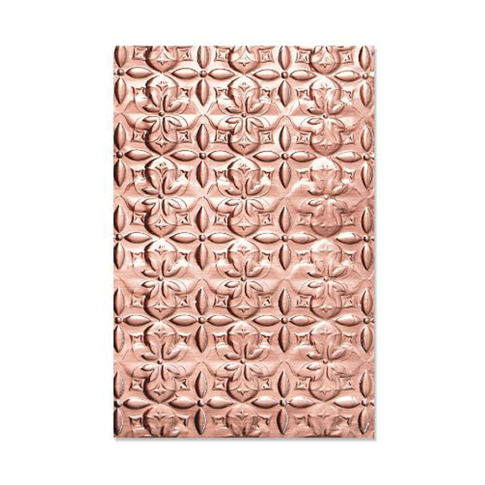 Placa de Relevo 3D Sizzix Azulejo Adornado - 664426