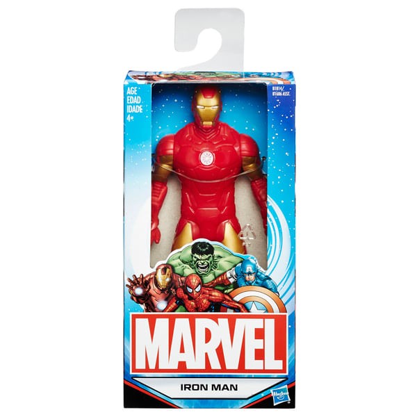 Encontraproduto.com.br - Figura Avengers 6 Onda Homem De Ferro 15Cm - Hasbro