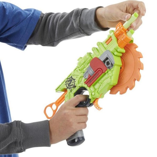 Encontraproduto.com.br - Lançador de Dardos Nerf ZombieStrike - Crosscut - Hasbro