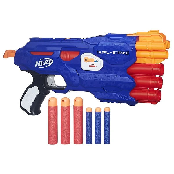 Lança Dardos Nerf Elite Dual Strike Hasbro
