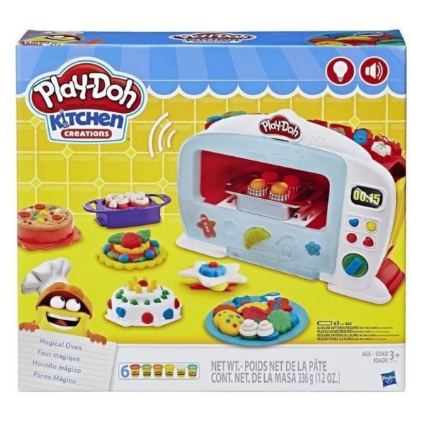 Encontraproduto.com.br - Play-Doh Forno Mágico Massinha Kitchen B9740 Hasbro