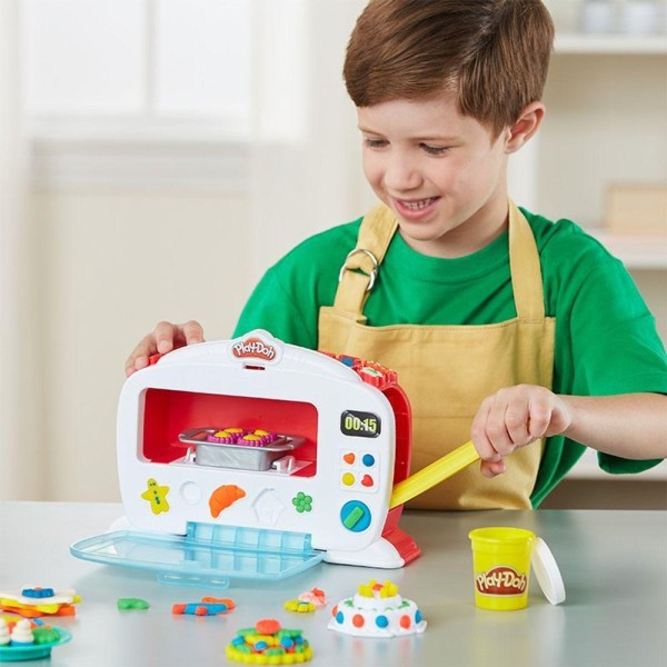 Encontraproduto.com.br - Play-Doh Forno Mágico Massinha Kitchen B9740 Hasbro