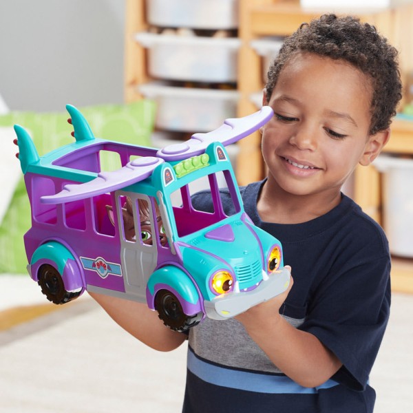 Encontraproduto.com.br - Ônibus Monstrinhos - Lobo Howler - Super Monsters - Hasbro