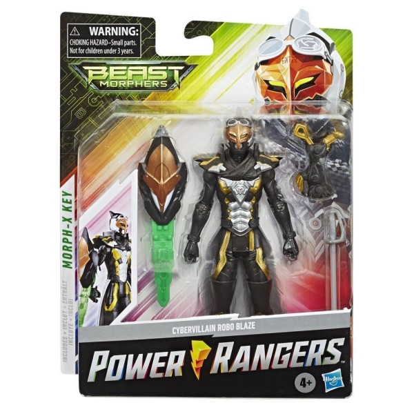Encontraproduto.com.br - Boneco Power Rangers Hasbro Beast Morphers Jack Beastbot