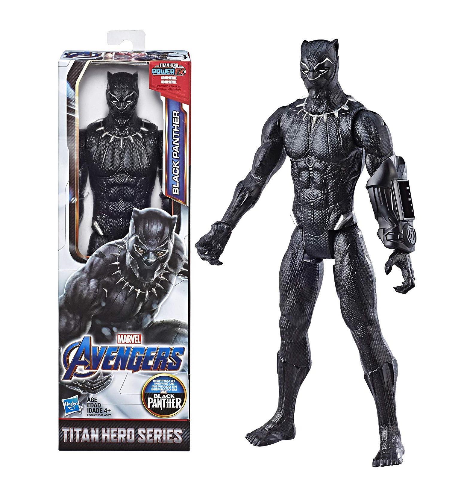 Boneco Marvel Vingadores Pantera Negra Power FX Hasbro E3309