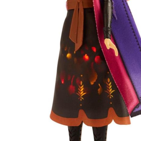 Encontraproduto.com.br - Frozen 2 - Boneca Anna Vestido Magico que Brilha - Hasbro E6952