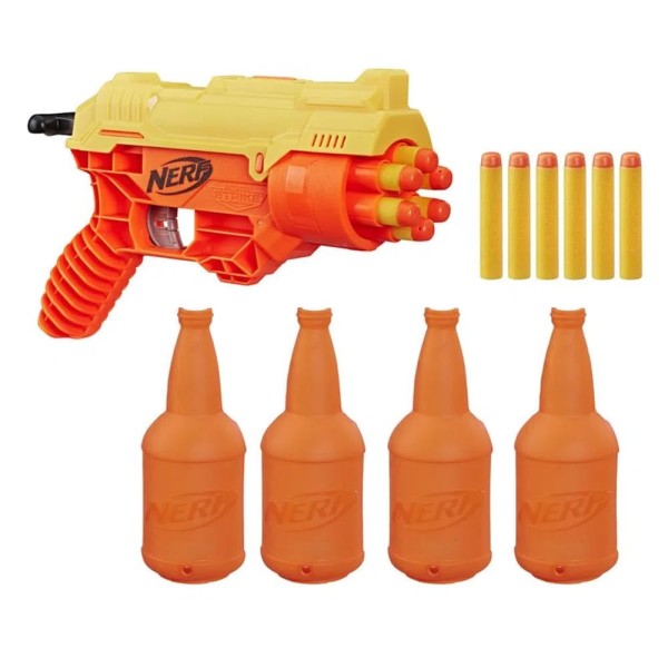 Encontraproduto.com.br - Lançador Nerf Alpha Strike Cobra com Alvo - Hasbro