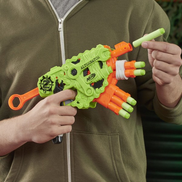 Encontraproduto.com.br - Lançador Nerf - Zombie Strike - Alternator - Hasbro