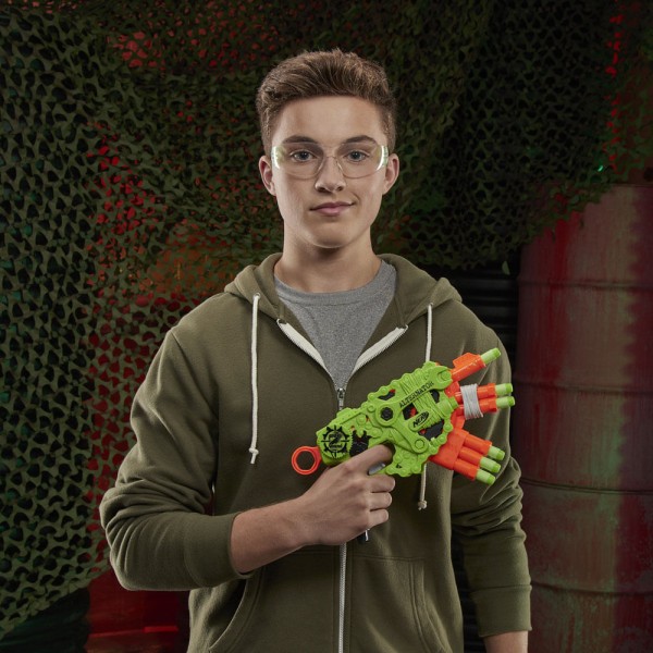 Encontraproduto.com.br - Lançador Nerf - Zombie Strike - Alternator - Hasbro