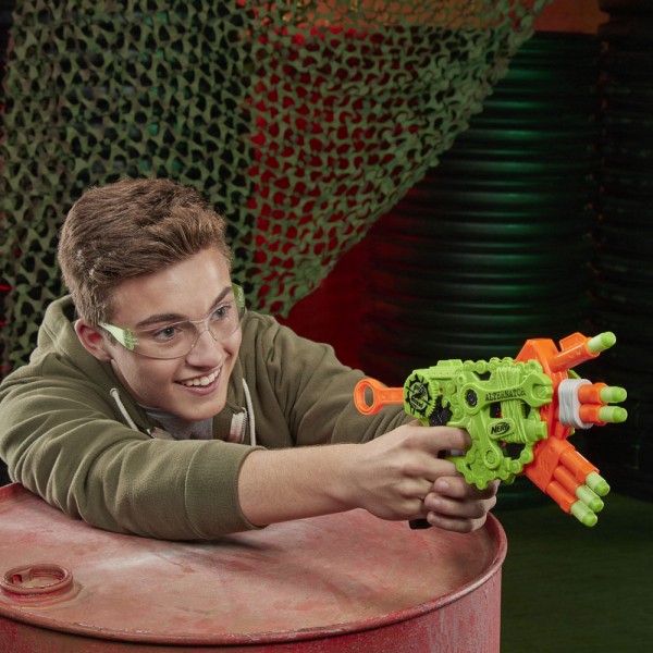 Encontraproduto.com.br - Lançador Nerf - Zombie Strike - Alternator - Hasbro