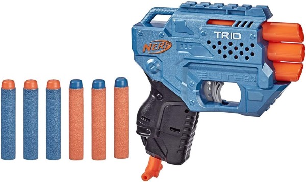 Encontraproduto.com.br - Nerf Lançador Elite 2.0 Trio TD-3 - E9957 - Hasbro