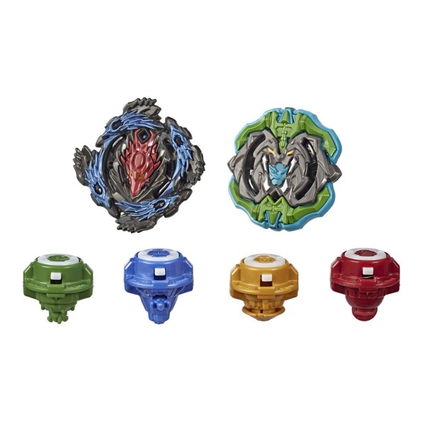 Encontraproduto.com.br - Beyblade Slingshock Master Multipack E6779 - Hasbro
