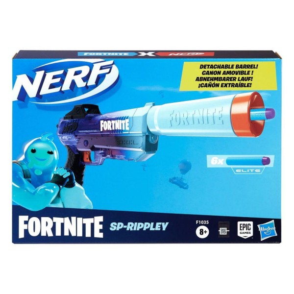 Encontraproduto.com.br - Nerf Fortnite SP Rippley - Lançador F1036 - Hasbro