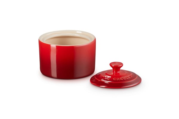 Encontraproduto.com.br - Açucareiro em Cerâmica Vermelho Le Creuset