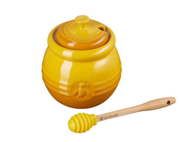 Pote para Mel Meleira em Cerâmica Nectar 450ml Le Creuset