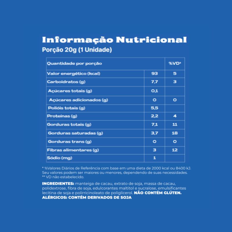Encontraproduto.com.br - Chocolate Vegano Alternativ 20g