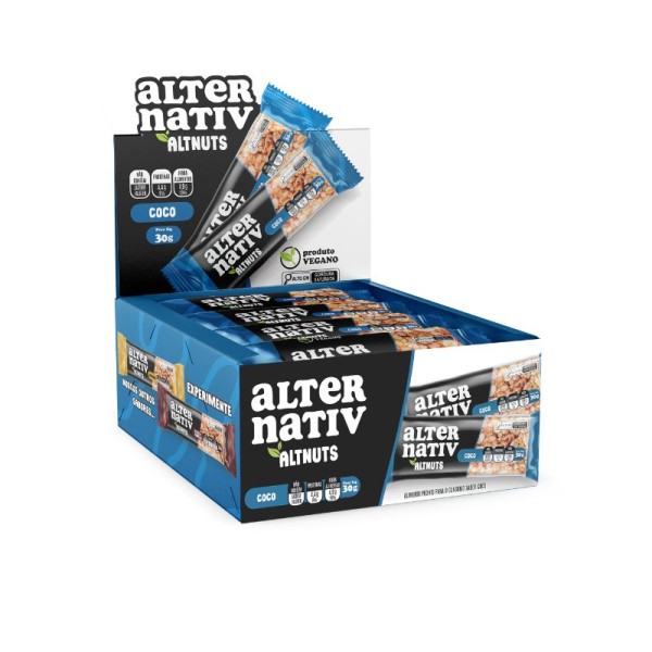 Encontraproduto.com.br - Barra de Nuts com Coco Altnuts 30g Alternativ