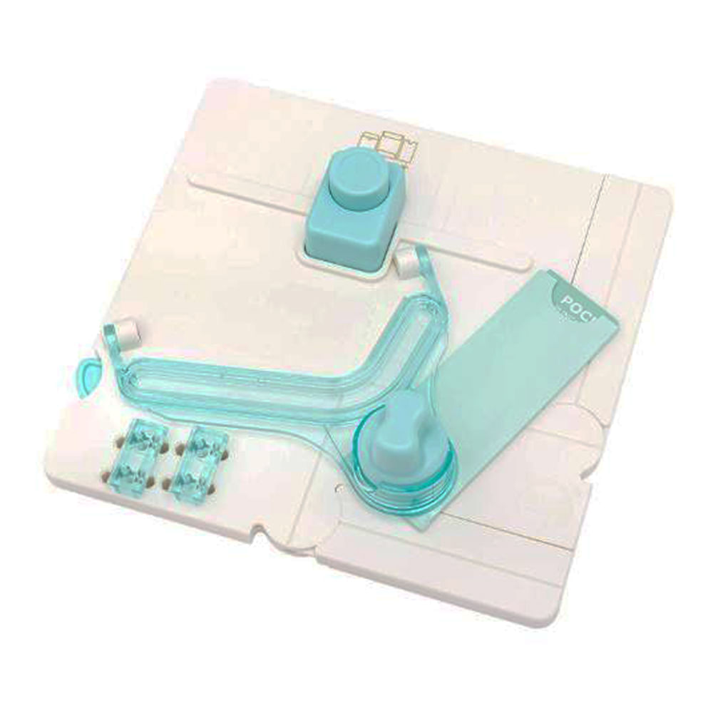 Encontraproduto.com.br - Mini Base Criativa Bolsos We R Memory Keepers Pocket Maker Punch Board 6 Peças 660484 Wer354