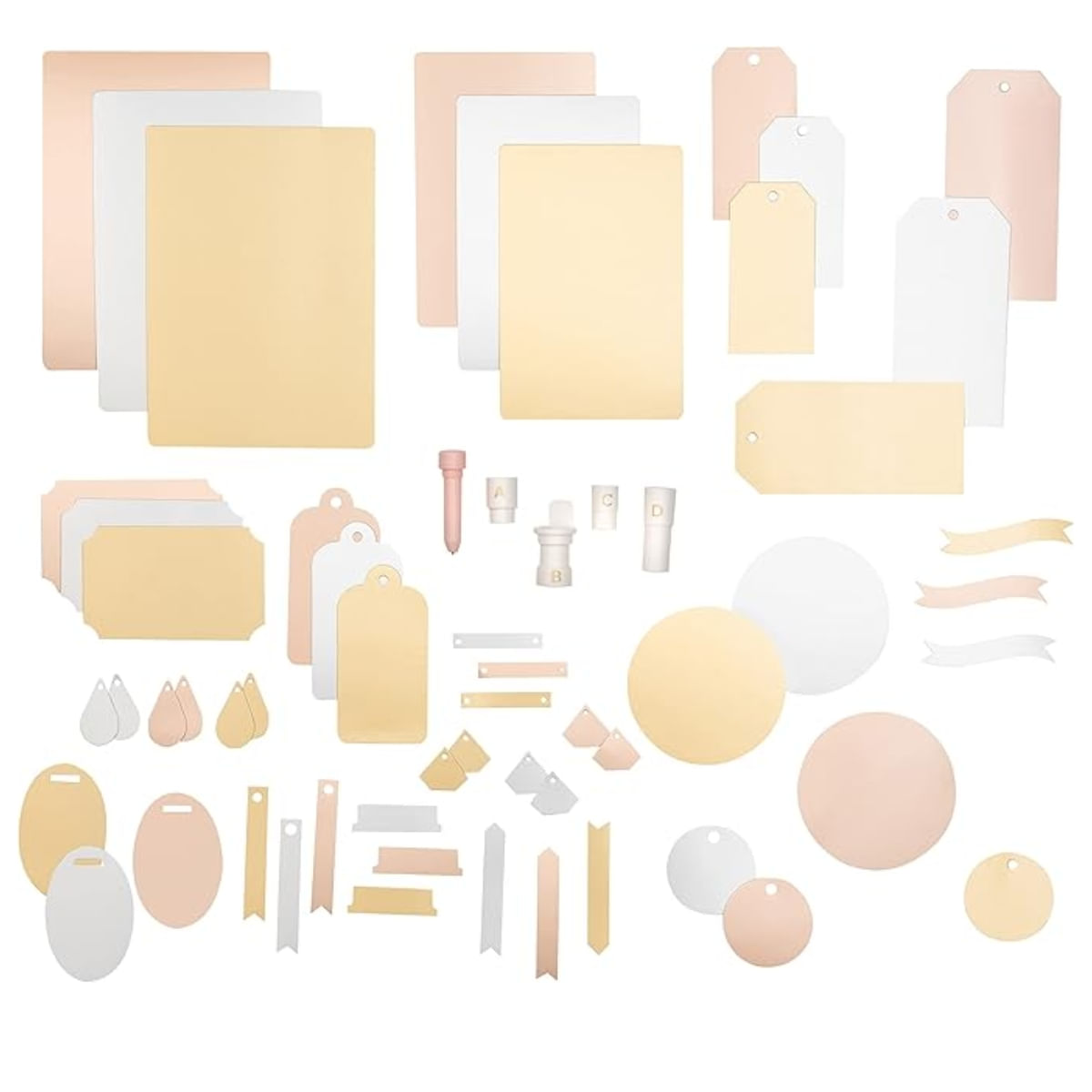 Encontraproduto.com.br - Kit para Fazer Relevo em Máquinas de Corte Eletrônico Compatível Diversas Bevel Quill We R Memory Keepers 661043