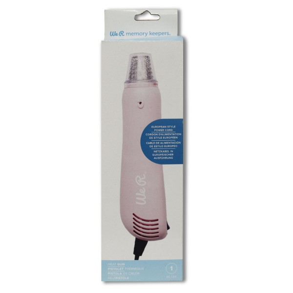 Encontraproduto.com.br - Aquecedor de Emboss We R Memory Keepers Heat Gun 220v Rosa - 60000351