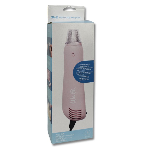 Encontraproduto.com.br - Aquecedor de Emboss We R Memory Keepers Heat Gun 220v Rosa - 60000351